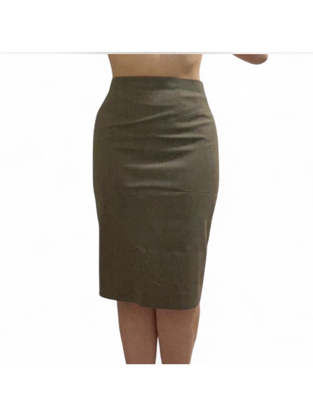 NWOT Anne Taylor tan/greige pencil skirt